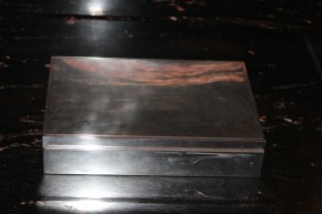 LUXUS riesige Zigarren Box aus 925er Sterling Silber ca. 21 x 14 x 5cm und 1065g