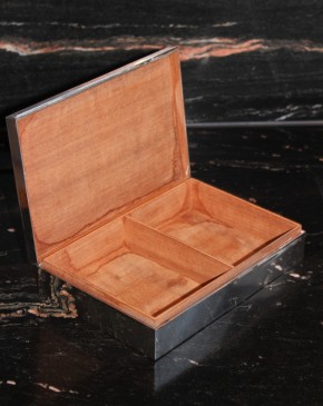 LUXUS riesige Zigarren Box aus 925er Sterling Silber ca. 21 x 14 x 5cm und 1065g