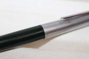 Montblanc Kugelschreiber N° 49 S aus den 60er Jahren in Grün und Silbern RAR