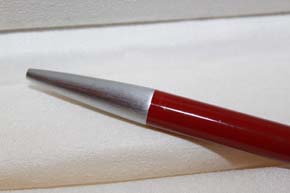 Montblanc 782 Hebel Kugelschreiber Kuli BP in rot und silber 70er