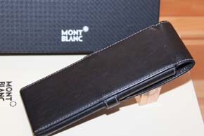 Montblanc Diaries & Notes 2er Lederetui in schwarz, Pen Pouche OVP