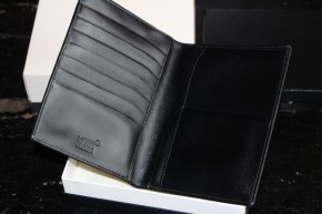 Montblanc Meisterstück 7cc Wallet / Ausweis Mappe Leder schwarz Neu in OVP