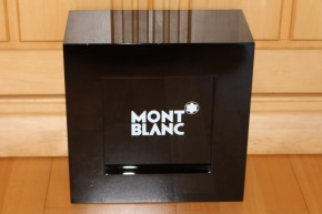 Montblanc Meisterstück Deco Block Ständer mit Klavierlack 25 x 25 x 12,5cm RAR