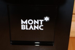 Montblanc Meisterstück Deco Block Ständer mit Klavierlack 25 x 25 x 12,5cm RAR