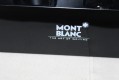 Montblanc Meisterstück Desk mit Bleikristall Tintenfass für Kolbenfüller und Ständer alte Version