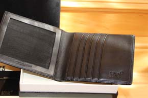 Montblanc Meisterstück PLATIN 6cc Wallet / Ausweis Mappe Leder OVP