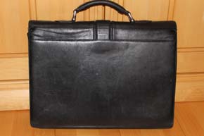 Montblanc Meisterstück Platin Briefcase Tasche / Aktentasche Leder 42 x 32 x 6cm