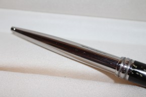 Montblanc Meisterstück Solitaire Carbon & Steel N° 164 Kugelschreiber in OVP
