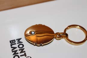Montblanc Meisterstück Solitaire Onyx Schlüsselanhänger Key Ring
