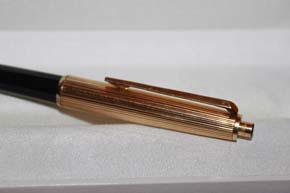 Montblanc N° 164 Bleistift in Edelharz schwarz und Golden aus den 60er Jahren