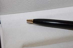 Montblanc N° 164 Bleistift in Edelharz schwarz und Golden aus den 60er Jahren
