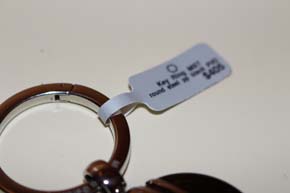Montblanc Meisterstück Solitaire Schlüsselanhänger Key Ring mit PVD Platte Neu
