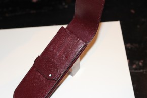 Montblanc Meisterstück Soft Leather 2er Leder Etui in Bordeaux vintage