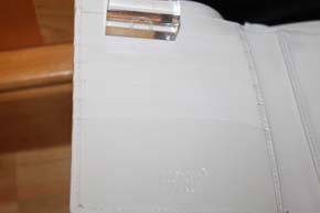Montblanc Starisma 6cc Wallet / Geldbörse mit Münzfach creme Weiß in OVP