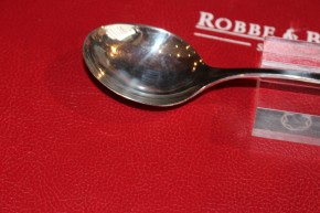 R&B Robbe & Berking Dessert Löffel Scandia 925er Sterling Silber 155mm und 37g