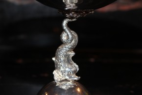 Schleißner & Söhne Menage Schale aus 925er Sterling Silber ca. 16 x 13cm & 360g