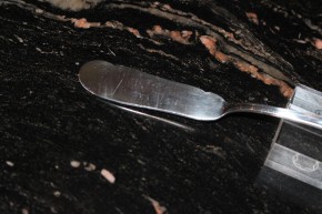 Wilkens August der Starke Butter Messer aus 800er Silber ca. 16cm und 35 Gramm