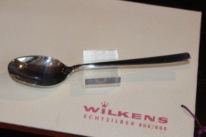 Wilkens Classic Line großer Menü Löffel 800er Silber ca. 20,5 cm und 58 Gramm