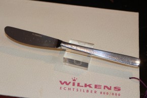 Wilkens Classic Line großes Menü Messer 800er Silber ca. 21,5 cm und 68 Gramm