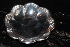 Wilkens schöne Zucker Schale Platte 835er Silber ca. 11cm x 3cm & 58g Id. 7575